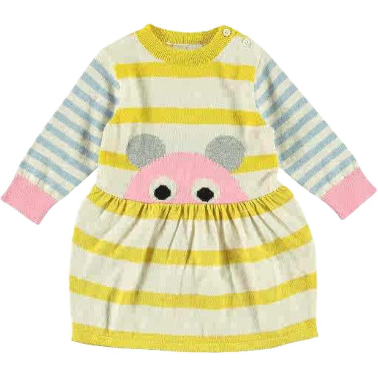 Stella McCartney Детское платье Rolling Kids желтое
Stella McCartney Детское платье Rolling Kids желтое