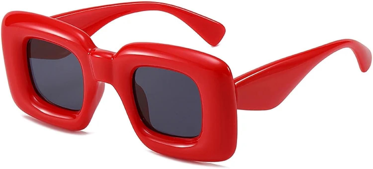 Ретро-солнцезащитные очки конфетных цветов для женщин, роскошные, модные, с широкими дужками, для мужчин, в стиле панк, трендовые, с защитой от УФ-излучения UV400 HHZZYVY, Red Grey
Ретро-солнцезащитные очки конфетных цветов для женщин, роскошные, модные, с широкими дужками, для мужчин, в стиле панк, трендовые, с защитой от УФ-излучения UV400 HHZZYVY, Red Grey