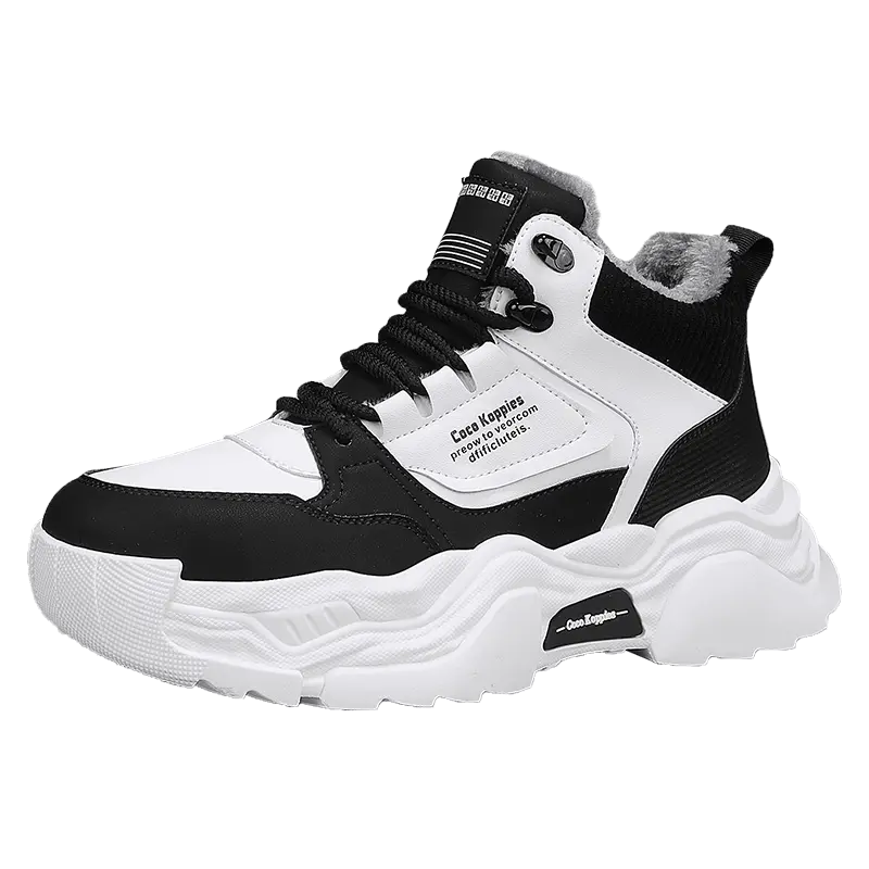 M.M Party Термические высокие кеды мужские бело-черные, цвет White Black
M.M Party Термические высокие кеды мужские бело-черные, цвет White Black