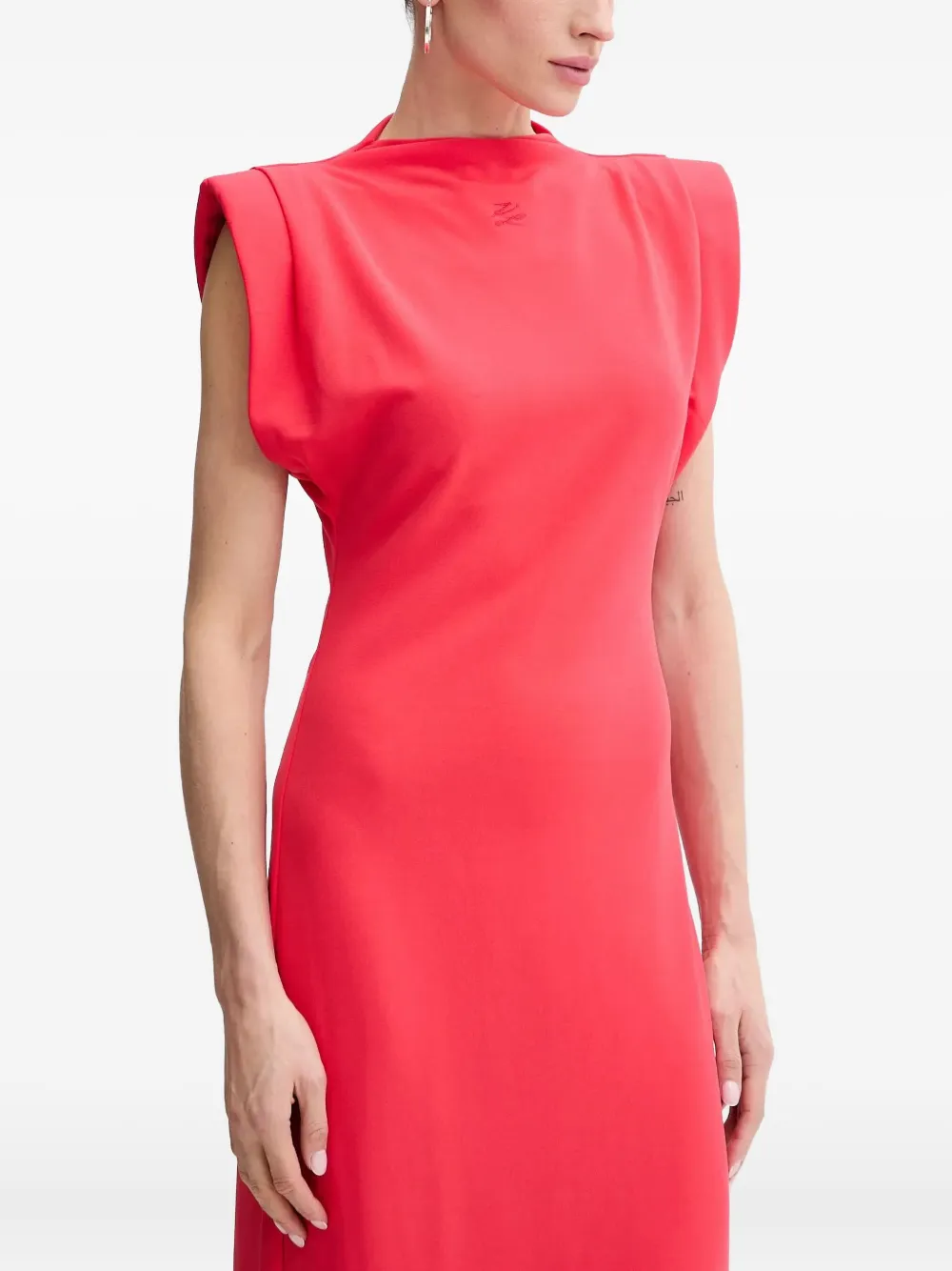 Платье миди с подкладкой на плечах KARL LAGERFELD, красный
Платье миди с подкладкой на плечах KARL LAGERFELD, красный