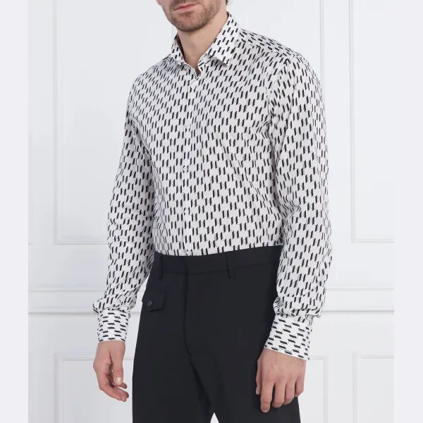 Рубашка узкого кроя Karl Lagerfeld, черный
Рубашка узкого кроя Karl Lagerfeld, черный