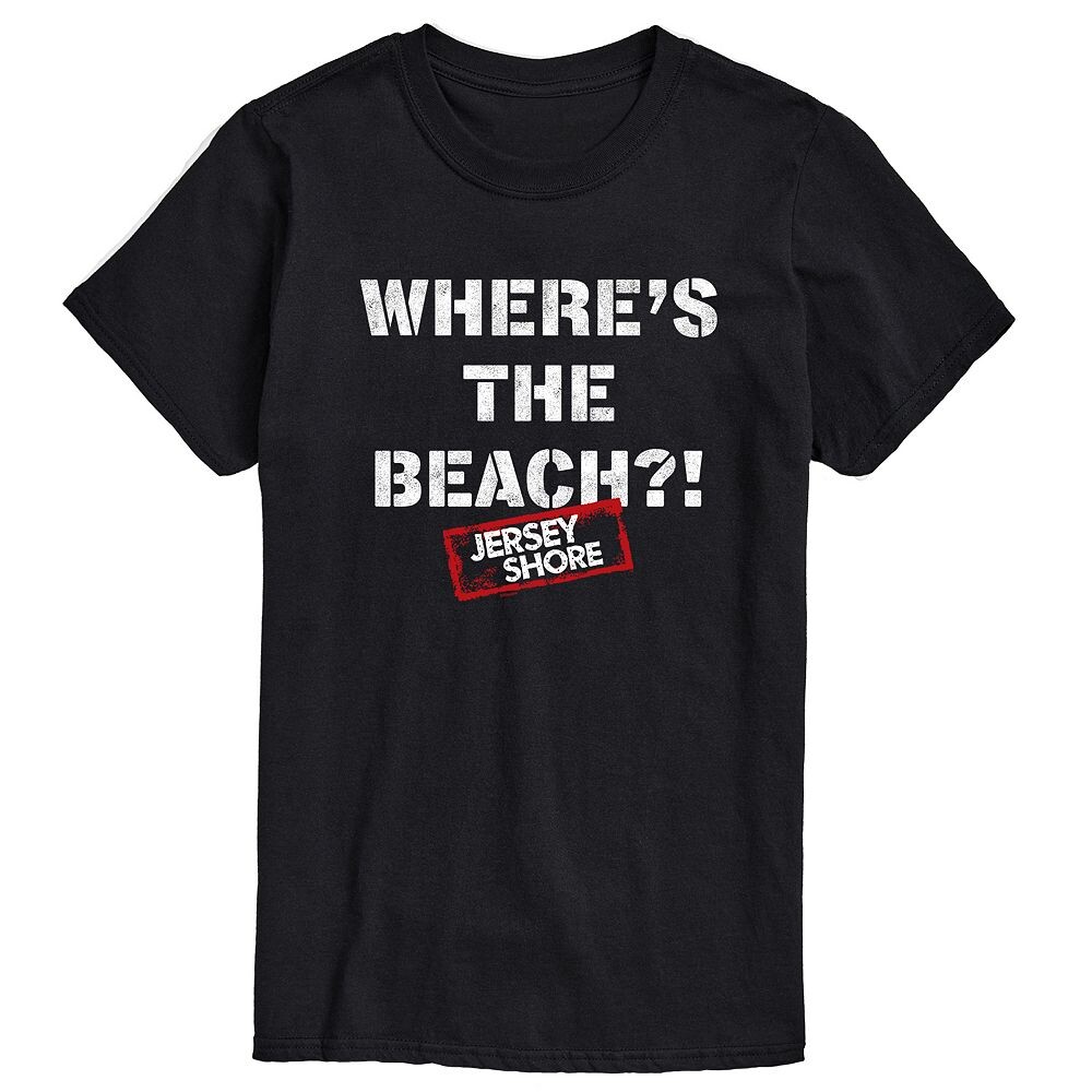 Мужская трикотажная футболка Shore Where's The Beach с рисунком Licensed Character, черный
Мужская трикотажная футболка Shore Where's The Beach с рисунком Licensed Character, черный