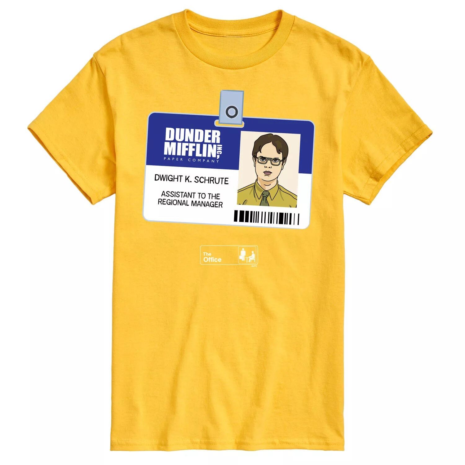 Мужская футболка с логотипом The Office Dwight Schrute Licensed Character
Мужская футболка с логотипом The Office Dwight Schrute Licensed Character