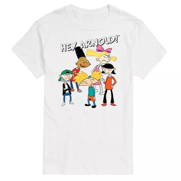 Футболка с принтом "Герои мультфильма «Ох уж этот Арнольд!»" больших размеров Licensed Character, белый
Футболка с принтом "Герои мультфильма «Ох уж этот Арнольд!»" больших размеров Licensed Character, белый