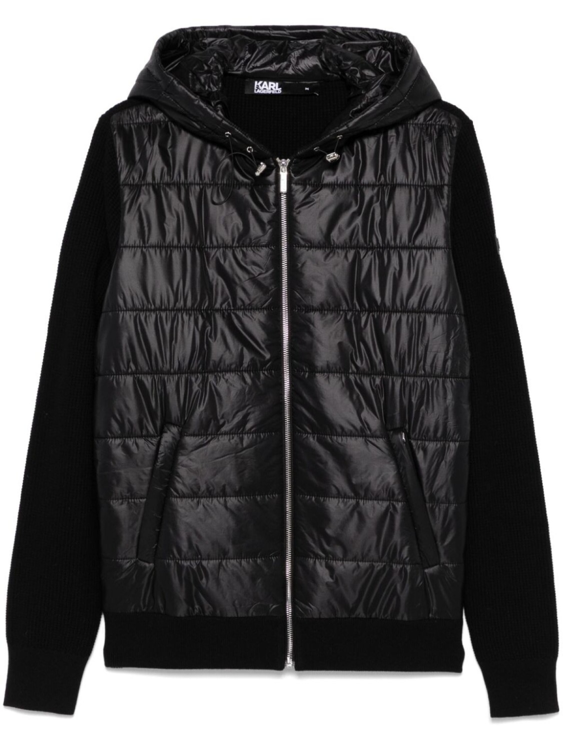 Karl Lagerfeld трикотажная куртка с капюшоном, черный
Karl Lagerfeld трикотажная куртка с капюшоном, черный