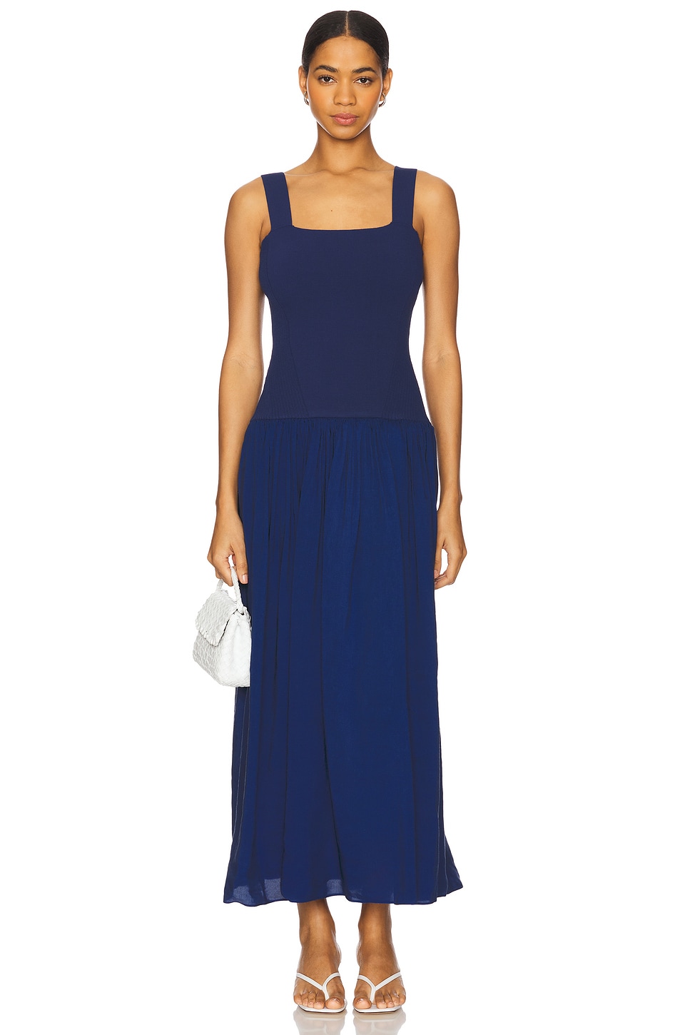 Платье-юбка с топом из трикотажа La Ligne, indigo
Платье-юбка с топом из трикотажа La Ligne, indigo