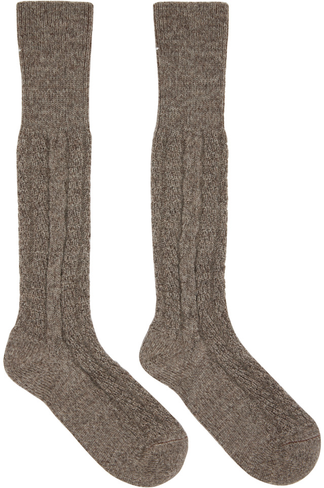 Maison Margiela Коричневые носки-подделки
Maison Margiela Коричневые носки-подделки