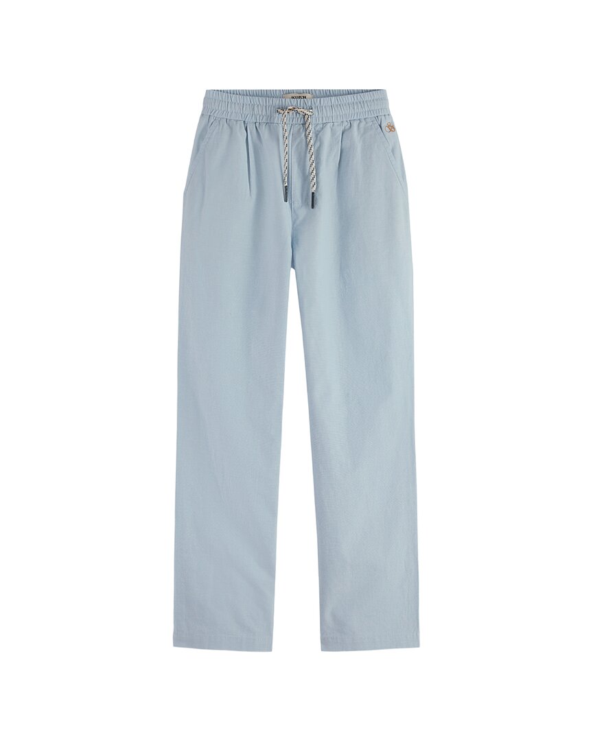 Брюки Scotch & Soda свободного кроя из льняной смеси, синий
Брюки Scotch & Soda свободного кроя из льняной смеси, синий