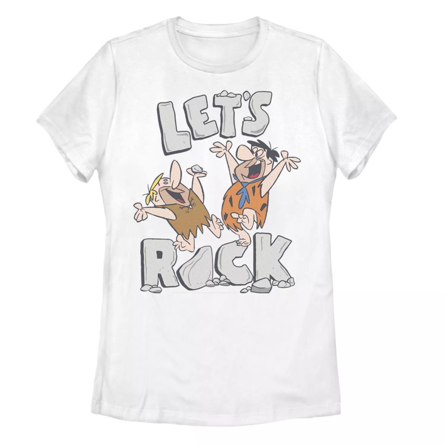 Футболка Let's Rock для юниоров The Flintstones Fred & Barney Licensed Character, белый
Футболка Let's Rock для юниоров The Flintstones Fred & Barney Licensed Character, белый