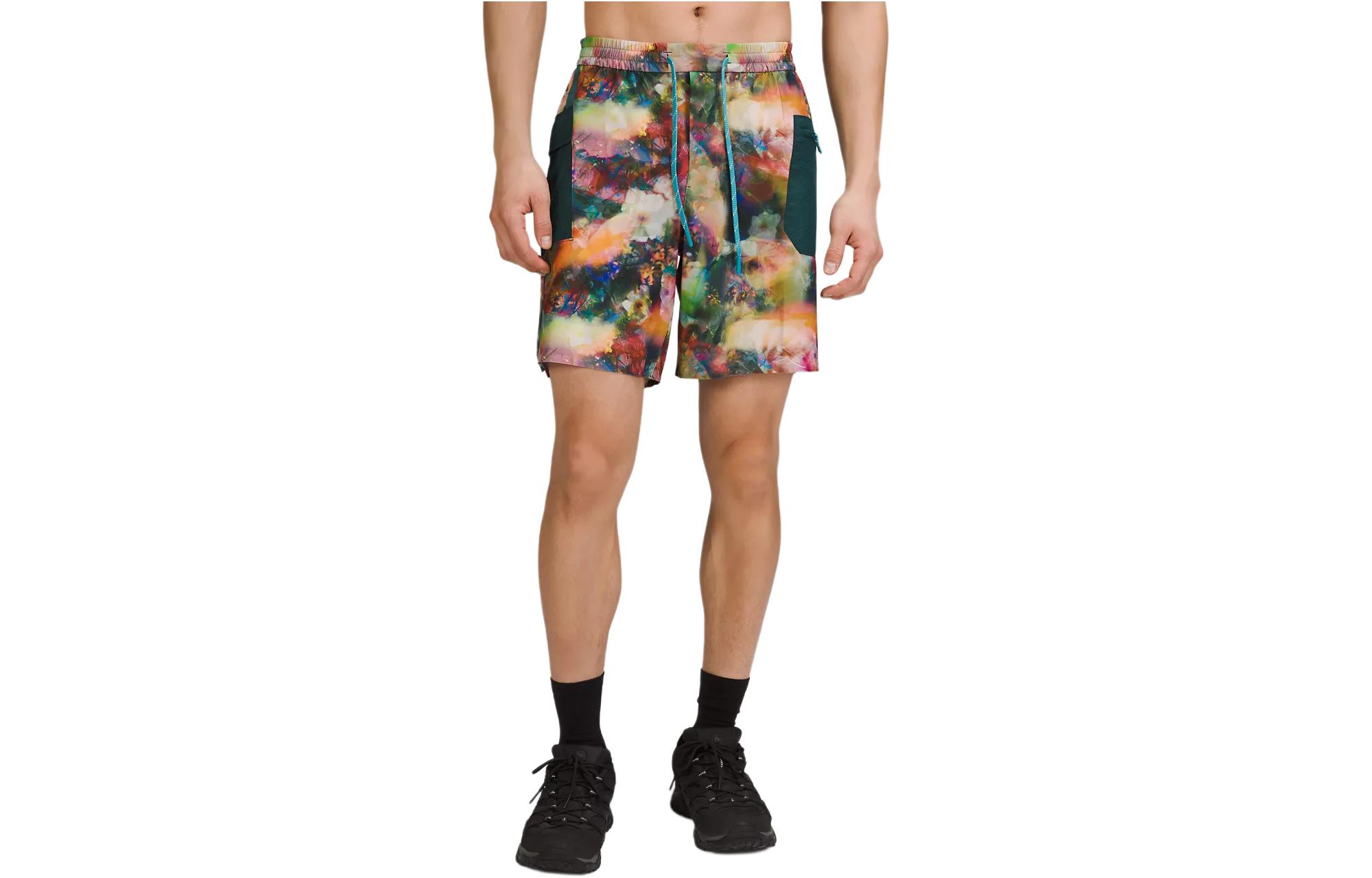 Водоотталкивающие повседневные шорты Men's Lululemon, мультиколор
Водоотталкивающие повседневные шорты Men's Lululemon, мультиколор