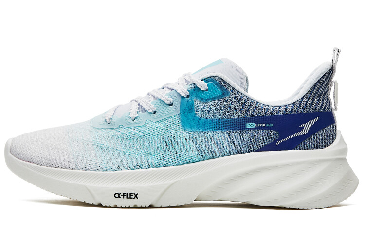 Кроссовки для бега Qi Tan Lite 2.0 мужские с низким верхом, белые/мятно-синие Erke
Кроссовки для бега Qi Tan Lite 2.0 мужские с низким верхом, белые/мятно-синие Erke