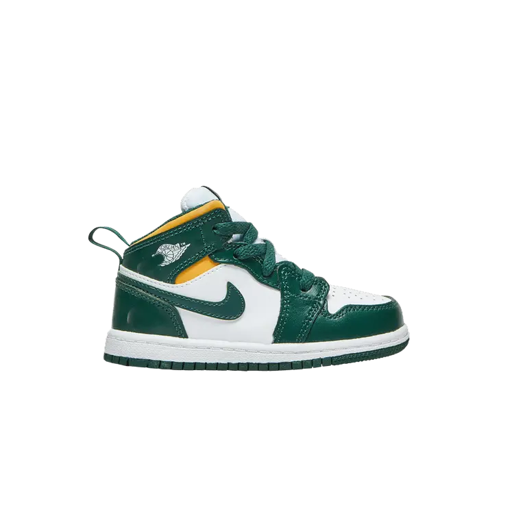 Кроссовки Air Jordan Air Jordan 1 Mid TD 'Sonics', белый
Кроссовки Air Jordan Air Jordan 1 Mid TD 'Sonics', белый