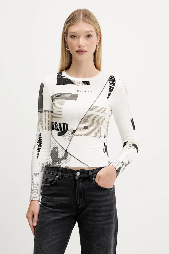 Лонгслив NEWSPAPER Desigual, бежевый
Лонгслив NEWSPAPER Desigual, бежевый