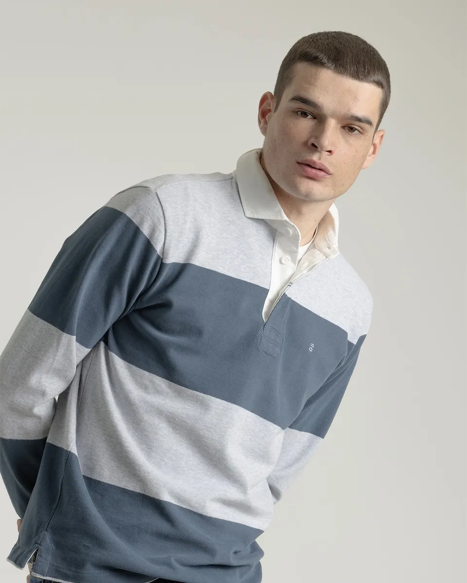 Мужское регбийное поло с контрастными полосками PuroEgo, голубой, Синий, Мужское регбийное поло с контрастными полосками PuroEgo, голубой
Мужское регбийное поло с контрастными полосками PuroEgo, голубой, Синий, Мужское регбийное поло с контрастными полосками PuroEgo, голубой