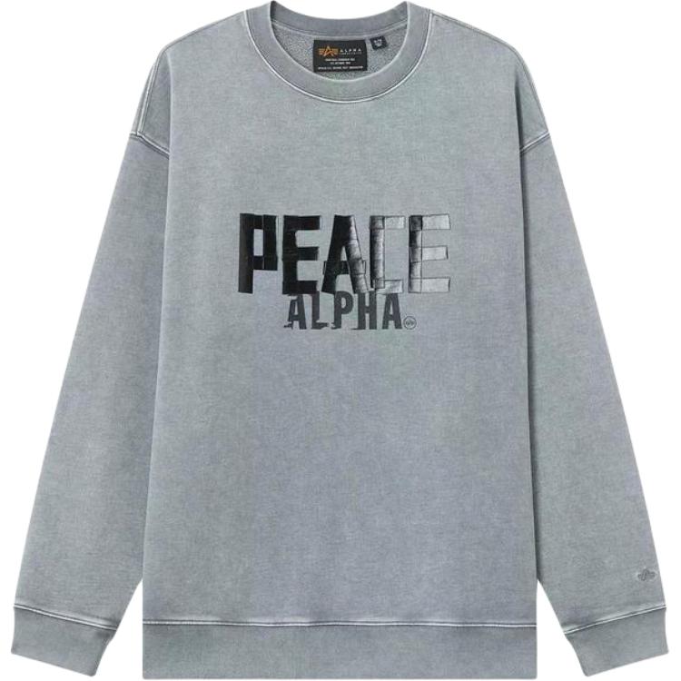 Свитшот мужской Alpha Industries, серый
Свитшот мужской Alpha Industries, серый