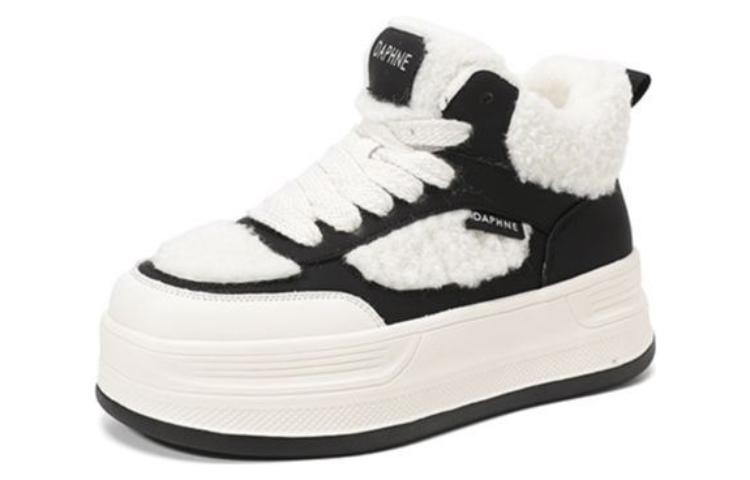 Кеды, скейтборд обувь женская высокая черный Daphne
Кеды, скейтборд обувь женская высокая черный Daphne