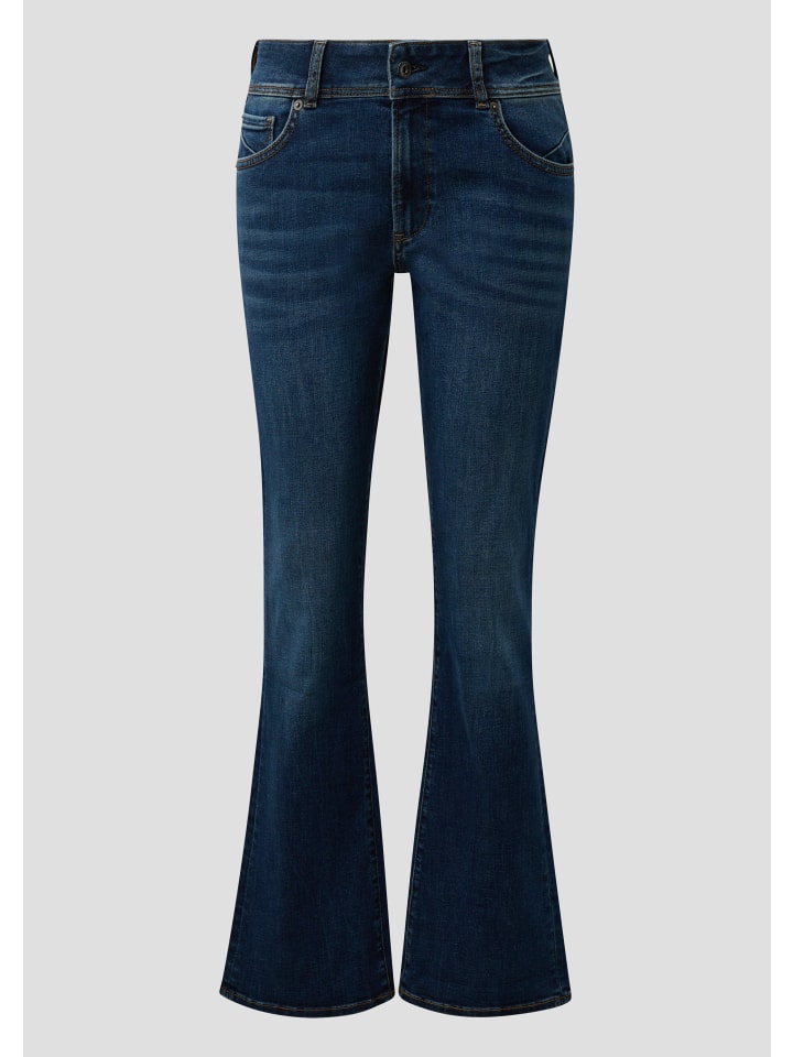 Тканевые брюки QS, синий 
Тканевые брюки QS, синий