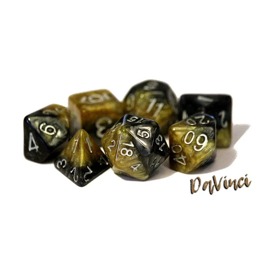 Поликомплект - ДаВинчи (7), Halfsies Dice
Поликомплект - ДаВинчи (7), Halfsies Dice