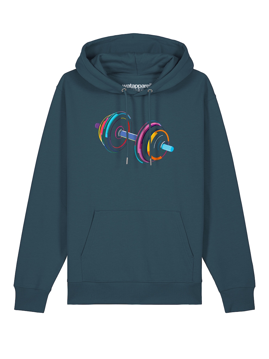 Толстовка Watapparel 80s Hantel, синий
Толстовка Watapparel 80s Hantel, синий