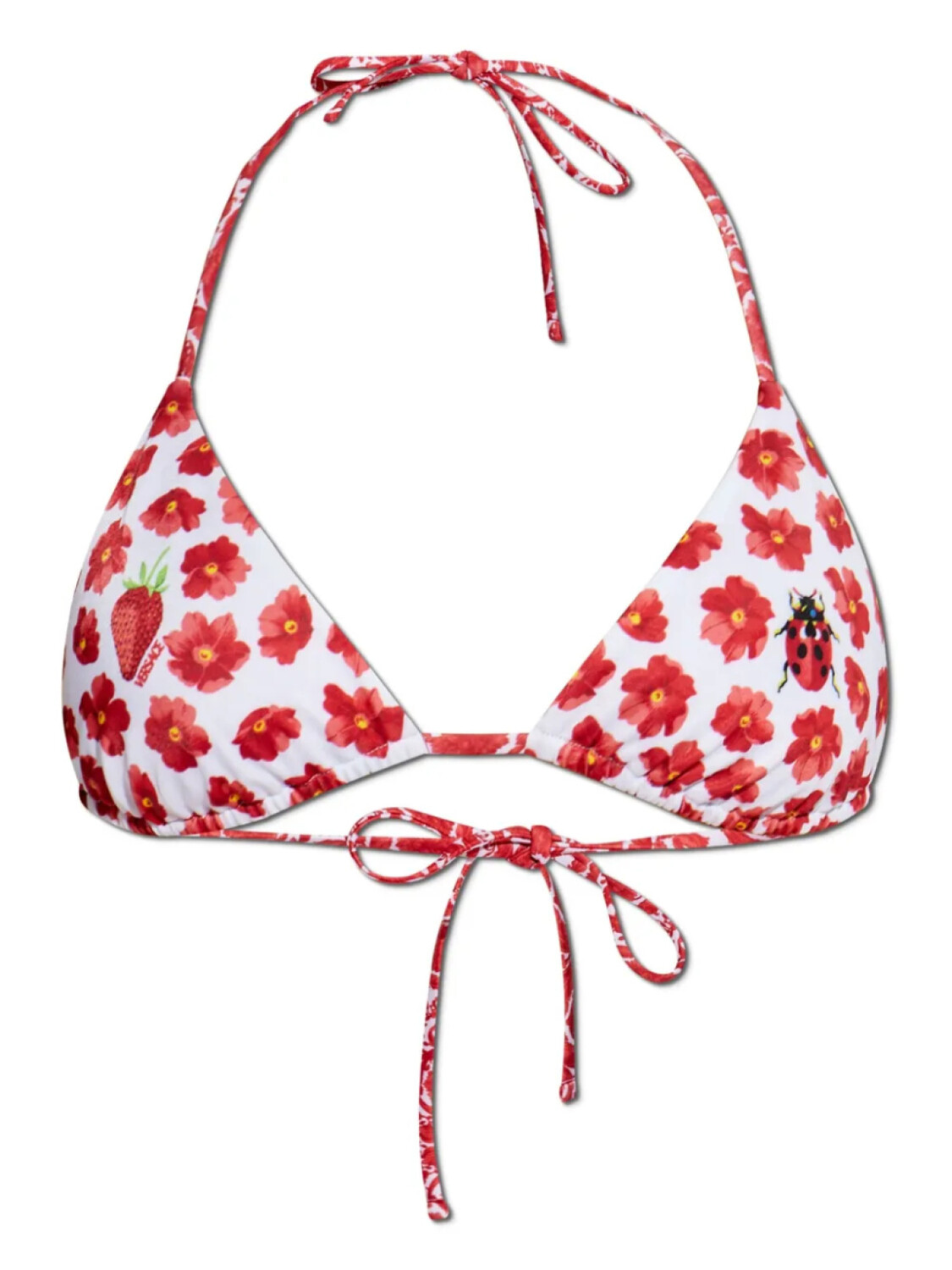 Верх бикини с цветочным принтом Versace, красный
Верх бикини с цветочным принтом Versace, красный