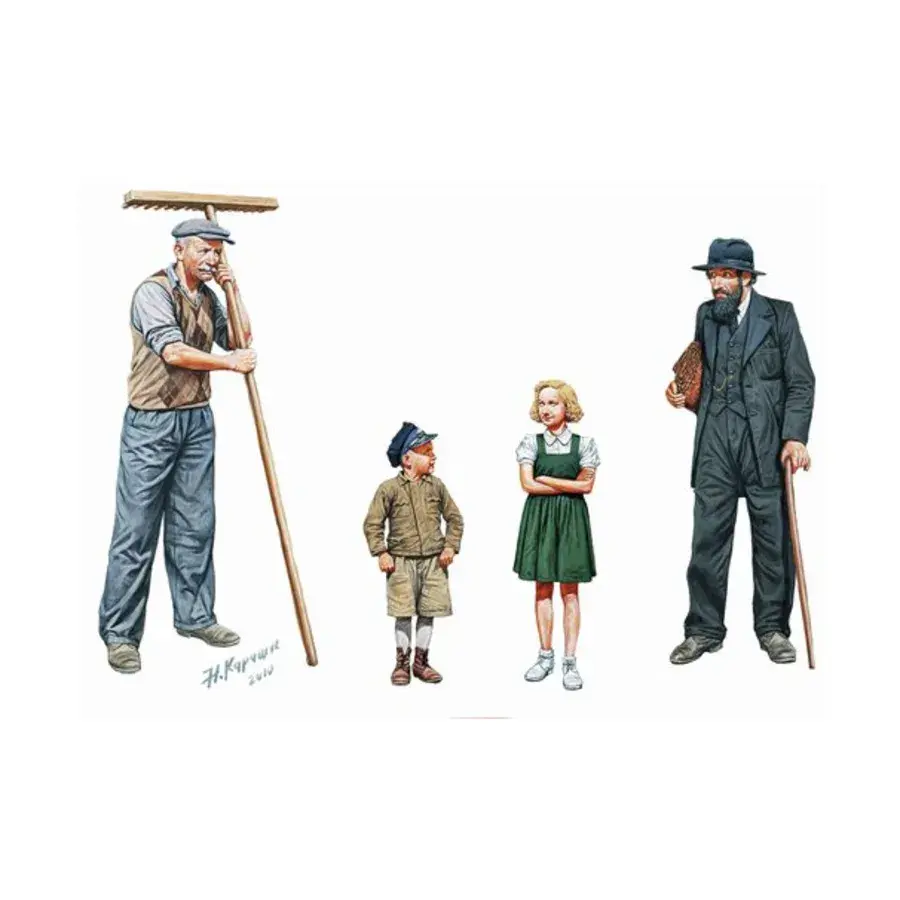 Гражданские лица – Западный регион, WWII Models - Civilians & Assorted (1:35) (Master Box)
Гражданские лица – Западный регион, WWII Models - Civilians & Assorted (1:35) (Master Box)