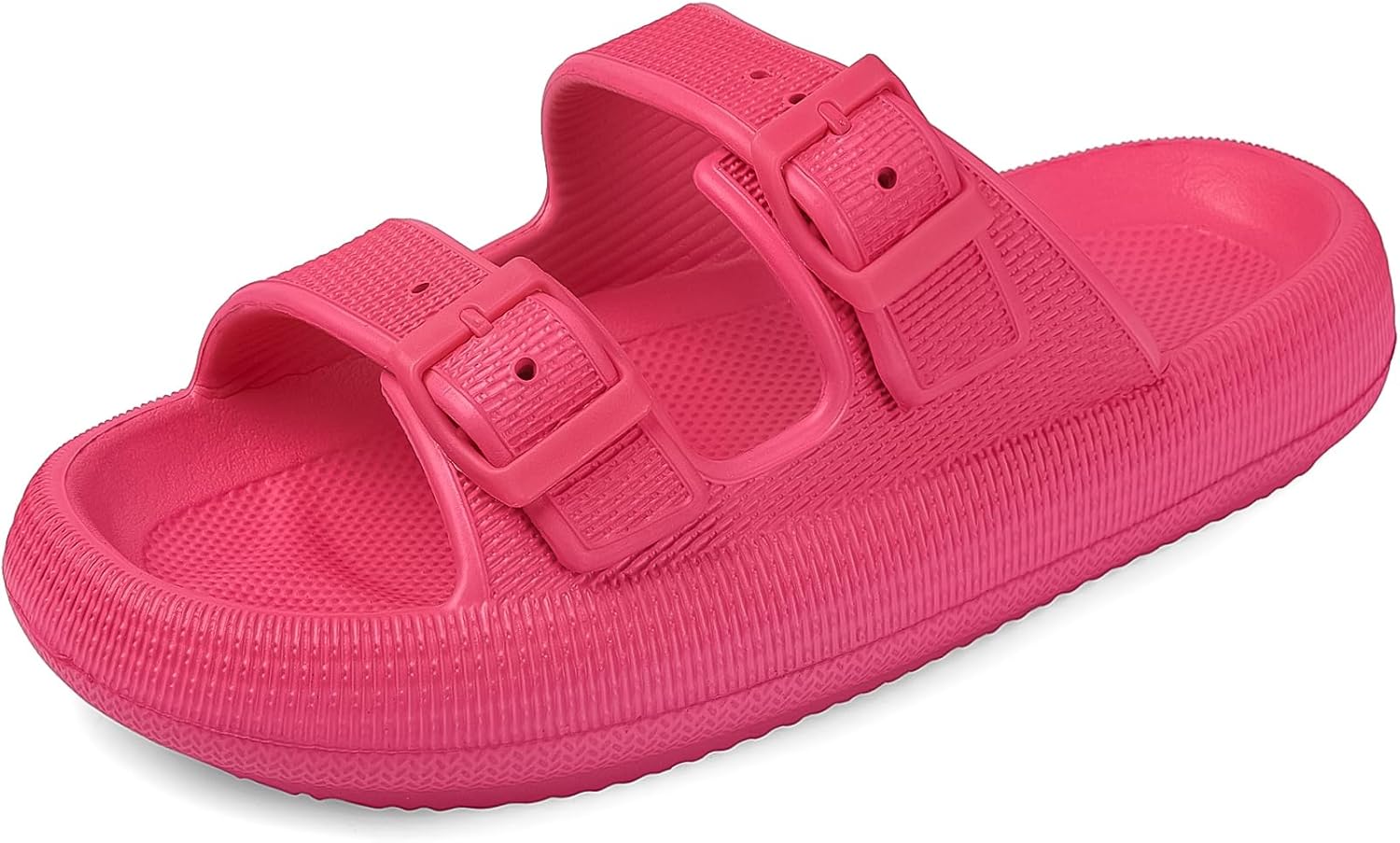 Сандалии VONMAY Comfort для женщин и мужчин, тапочки с подушкой, двойная пряжка, быстросохнущие, регулируемые шлепанцы с мягкой толстой подошвой из ЭВА, фуксия
Сандалии VONMAY Comfort для женщин и мужчин, тапочки с подушкой, двойная пряжка, быстросохнущие, регулируемые шлепанцы с мягкой толстой подошвой из ЭВА, фуксия