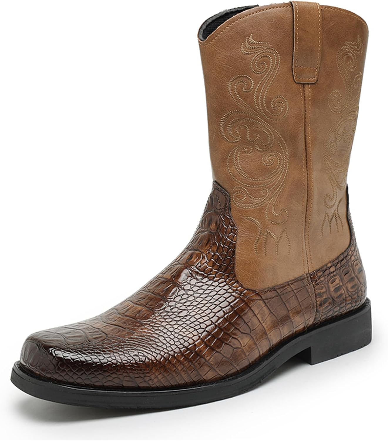 Мужские ковбойские сапоги Abborora - ковбойские сапоги мужские с квадратным носком, традиционные западные мужские сапоги - мужские сапоги квадратного носка - ковбойские сапоги для мужчин - ковбойские сапоги, коричневый
Мужские ковбойские сапоги Abborora - ковбойские сапоги мужские с квадратным носком, традиционные западные мужские сапоги - мужские сапоги квадратного носка - ковбойские сапоги для мужчин - ковбойские сапоги, коричневый