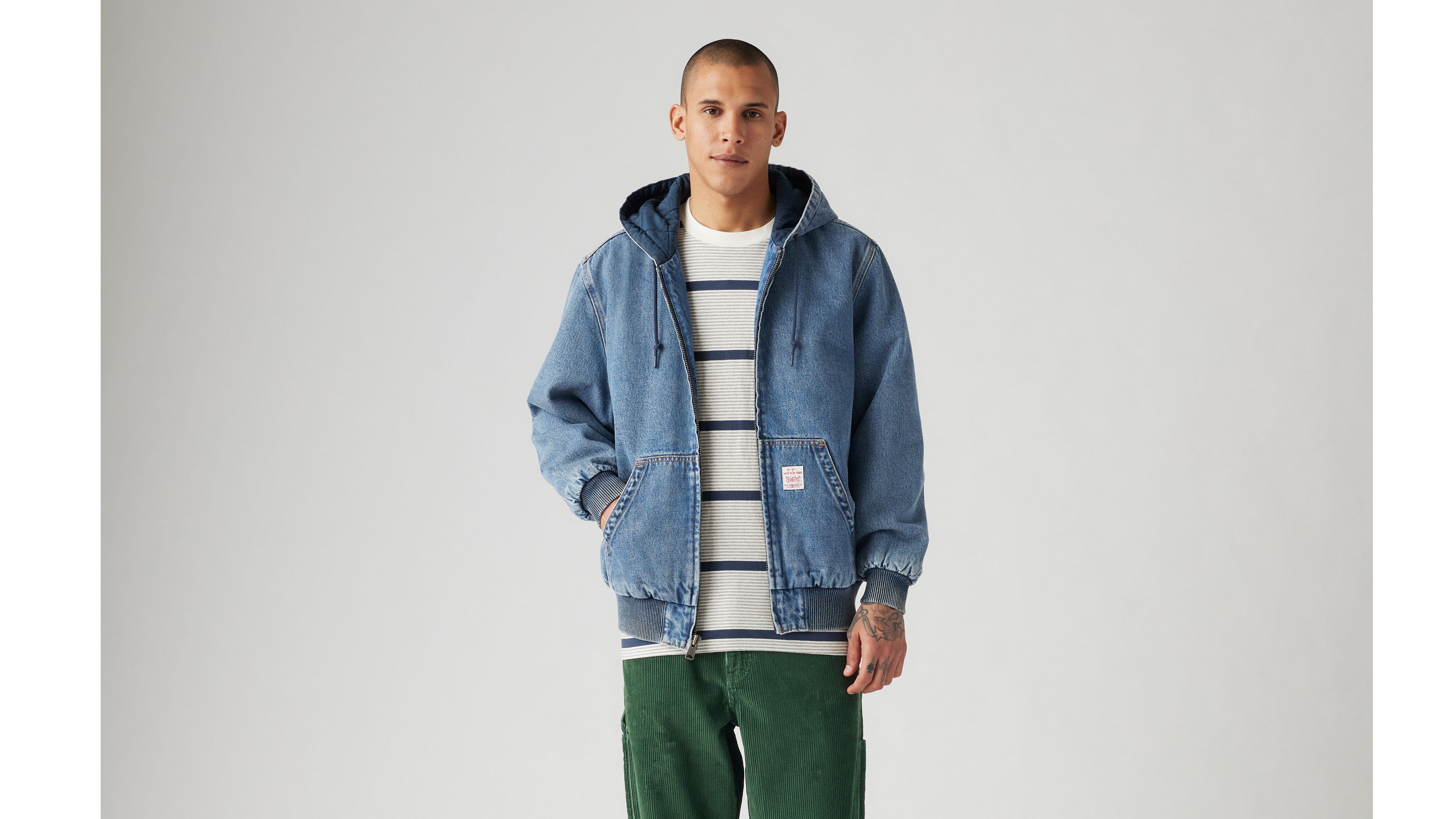 Толстовка с капюшоном из денима Potrero Levi's, цвет Get Involved T - Medium Wash
Толстовка с капюшоном из денима Potrero Levi's, цвет Get Involved T - Medium Wash