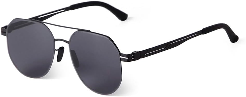 Модные солнцезащитные очки для вождения, мужские и женские, с верхней перекладиной, градиентного серого цвета, металлической двойной перемычкой, для защиты от УФ-излучения TKKTLLT, C1
Модные солнцезащитные очки для вождения, мужские и женские, с верхней перекладиной, градиентного серого цвета, металлической двойной перемычкой, для защиты от УФ-излучения TKKTLLT, C1