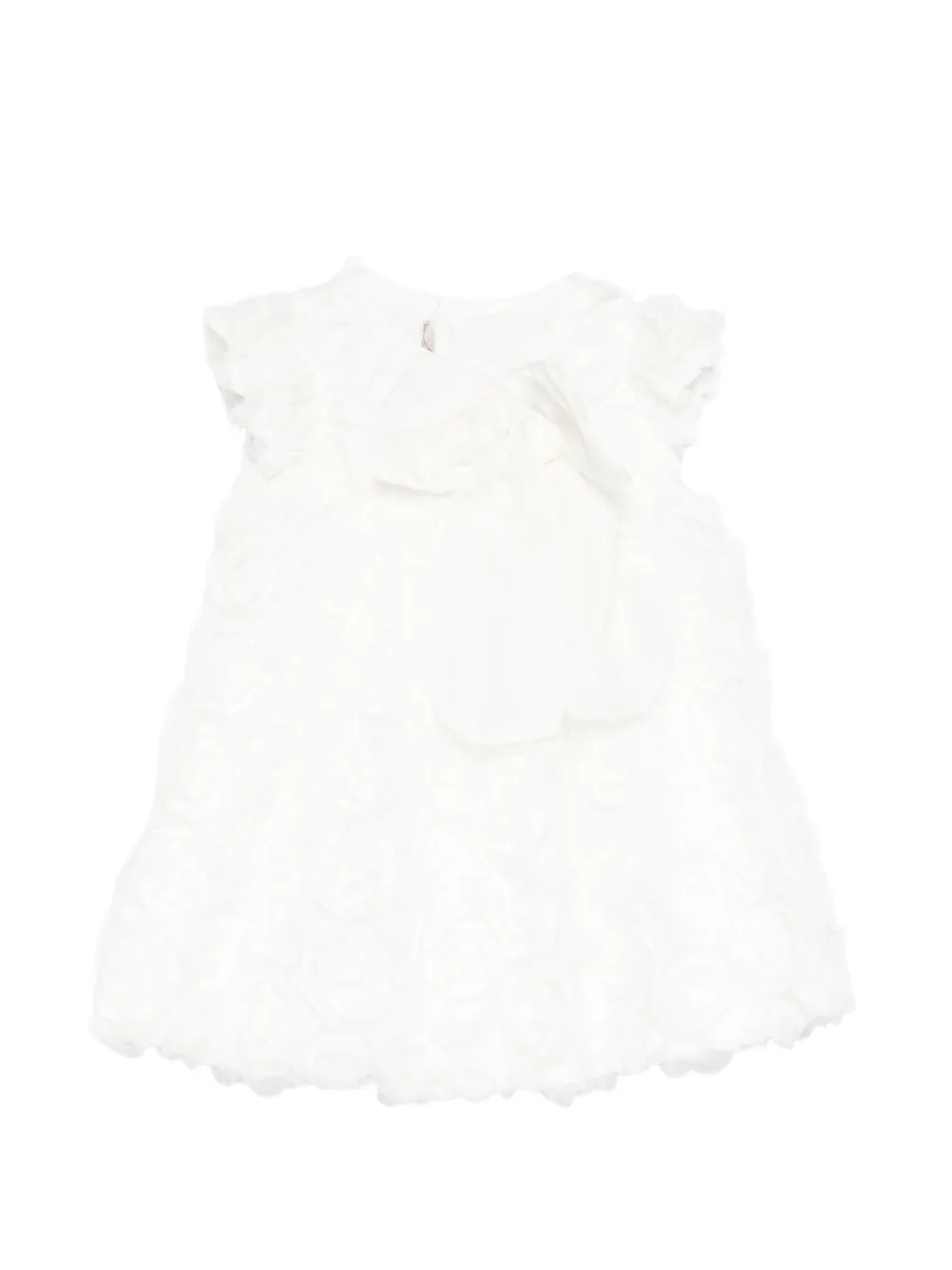 Платье с оборками и бантом La Stupenderia, белый
Платье с оборками и бантом La Stupenderia, белый