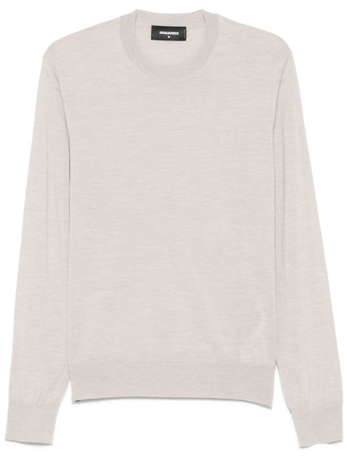 DSQUARED2 свитер с круглым вырезом, нейтральный
DSQUARED2 свитер с круглым вырезом, нейтральный
