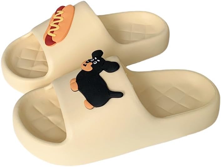 Милые тапочки таксы для женщин и мужчин, мультяшные тапочки с собакой, шлепанцы «Хот-дог», удобные и мягкие, с нескользящей подошвой Xunbai, желтый
Милые тапочки таксы для женщин и мужчин, мультяшные тапочки с собакой, шлепанцы «Хот-дог», удобные и мягкие, с нескользящей подошвой Xunbai, желтый