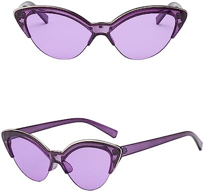 Солнцезащитные очки Vat Eye в винтажном стиле, полуободковая оправа, черные, «кошачий глаз», ретро, женские солнцезащитные очки маленького размера MTZJH, Purple Purple
Солнцезащитные очки Vat Eye в винтажном стиле, полуободковая оправа, черные, «кошачий глаз», ретро, женские солнцезащитные очки маленького размера MTZJH, Purple Purple