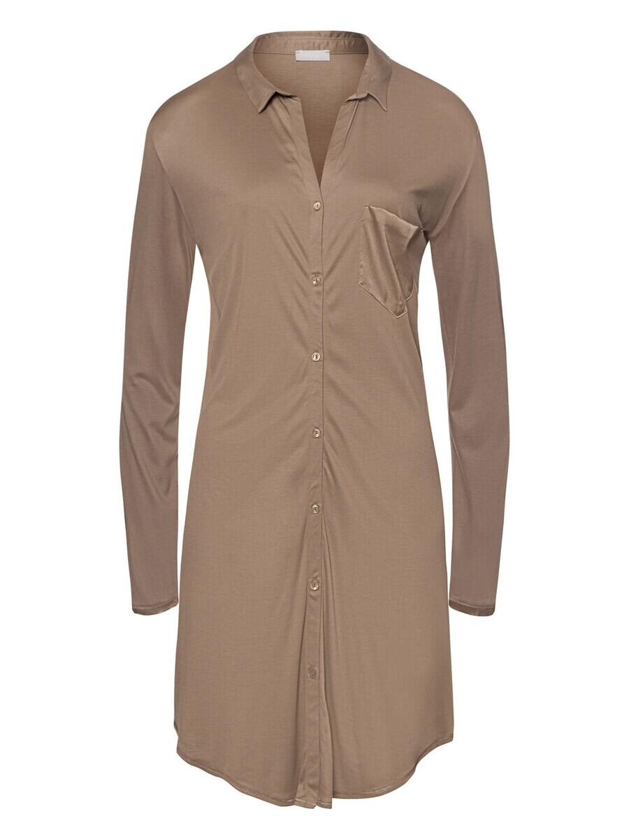 Пижамный топ Hanro Pajama Shirt Central, коричневый
Пижамный топ Hanro Pajama Shirt Central, коричневый