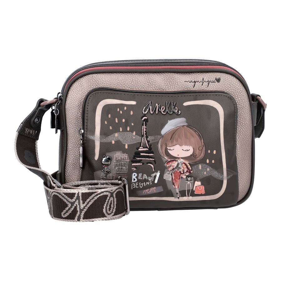 Сумка кросс-боди Anekke Mademoiselle, Light grey/Dark grey
Сумка кросс-боди Anekke Mademoiselle, Light grey/Dark grey