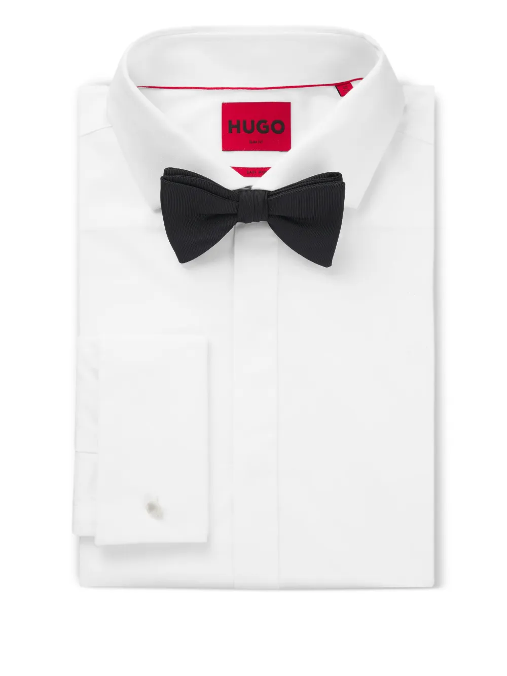 Галстук-бабочка в рубчик Hugo, черный
Галстук-бабочка в рубчик Hugo, черный