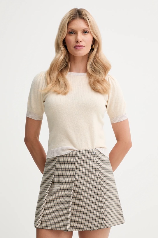 Шерстяной свитер Twinset, бежевый
Шерстяной свитер Twinset, бежевый