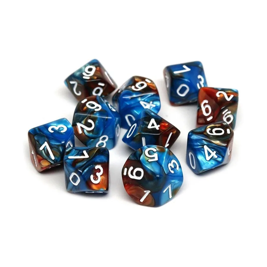 d10 Кобальт и медный гранит с белым (10), Dice - Assorted (Easy Roller Dice)
d10 Кобальт и медный гранит с белым (10), Dice - Assorted (Easy Roller Dice)