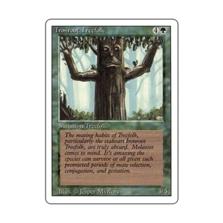 CCG Железнокорневые лесовики (клавиша C), MTG - 3rd Edition (Revised)
CCG Железнокорневые лесовики (клавиша C), MTG - 3rd Edition (Revised)