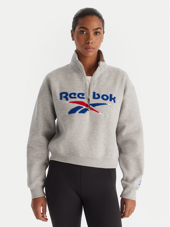 Свитшот regular fit Jazz RK25170CCW Reebok, серый
Свитшот regular fit Jazz RK25170CCW Reebok, серый