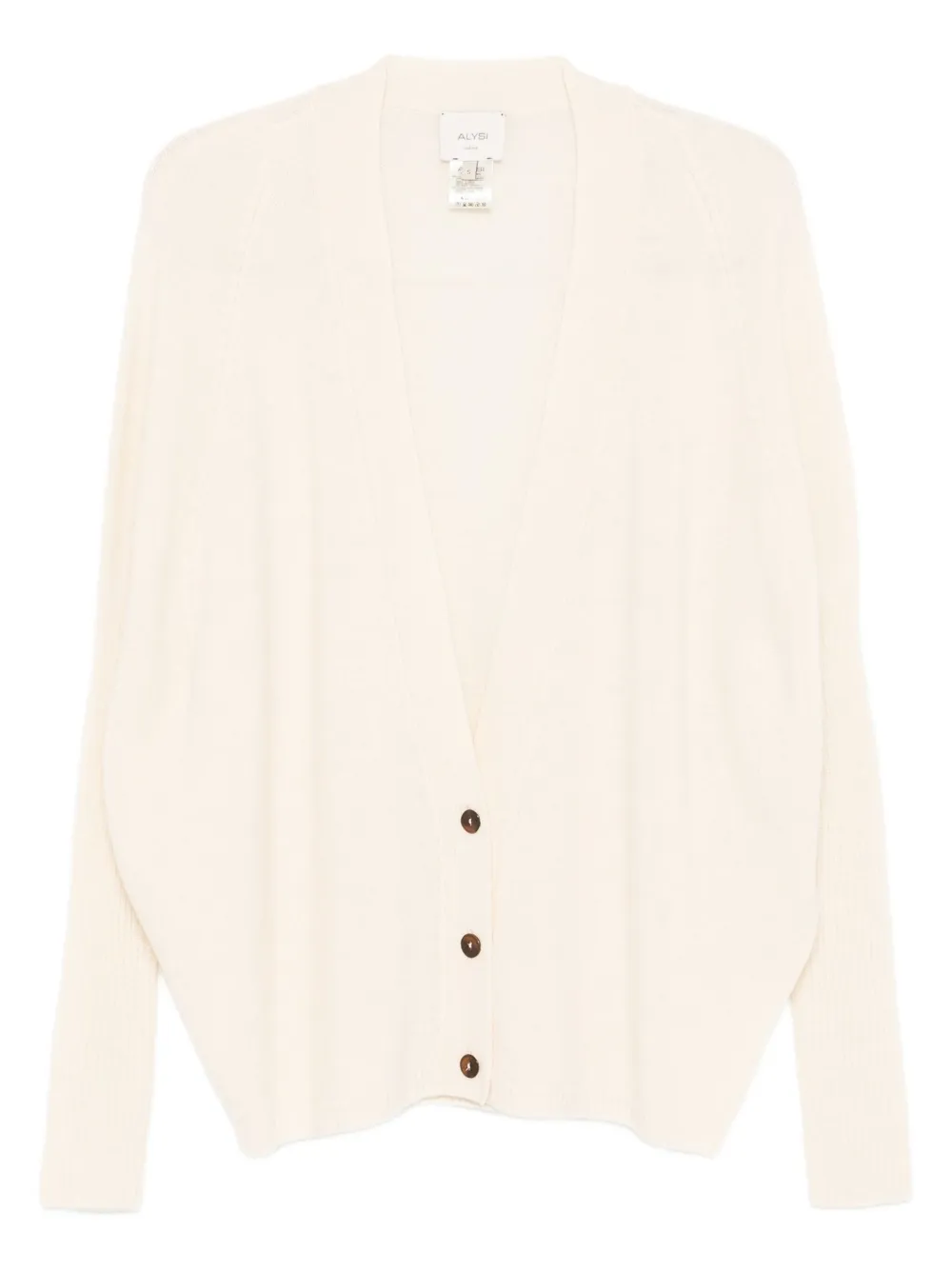 Вязаный кардиган Alysi, нейтральный 
Вязаный кардиган Alysi, нейтральный