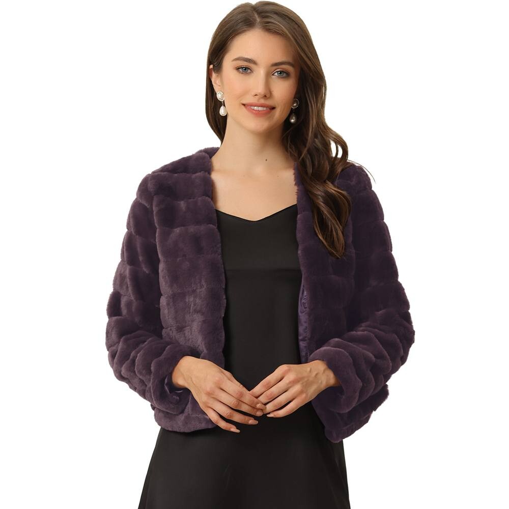 Женская однотонная однотонная лохматая шуба из мягкого искусственного меха без воротника с длинными рукавами ALLEGRA K, цвет Dark Purple, Фиолетовый, Женская однотонная однотонная лохматая шуба из мягкого искусственного меха без воротника с длинными рукав
Женская однотонная однотонная лохматая шуба из мягкого искусственного меха без воротника с длинными рукавами ALLEGRA K, цвет Dark Purple, Фиолетовый, Женская однотонная однотонная лохматая шуба из мягкого искусственного меха без воротника с длинными рукав