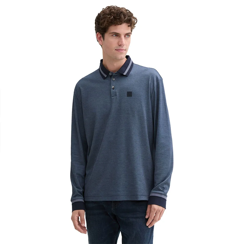 Поло с длинным рукавом Tom Tailor Decorated, синий
Поло с длинным рукавом Tom Tailor Decorated, синий