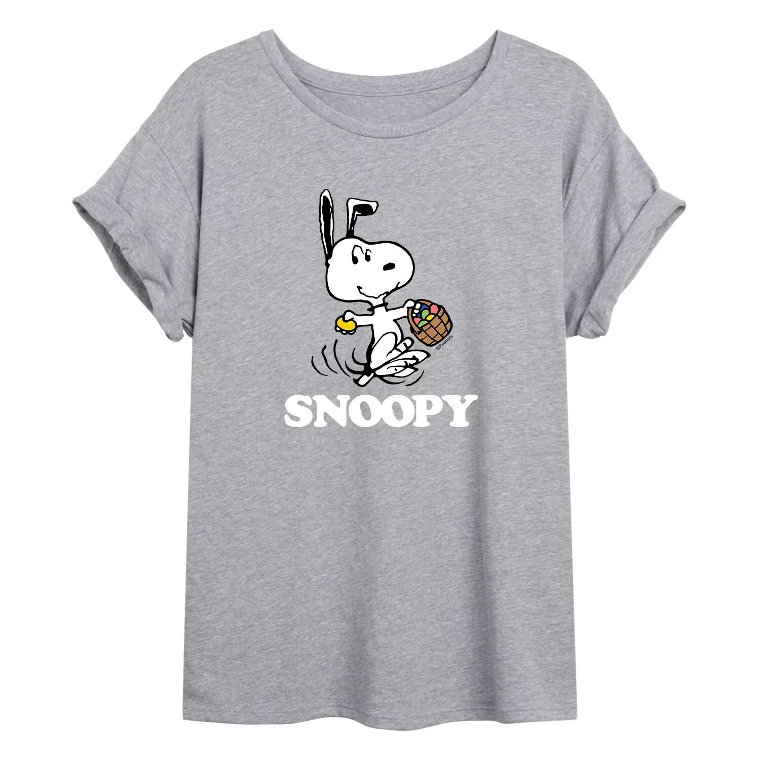 Детская струящаяся футболка Peanuts с пасхальным принтом Snoopy Licensed Character
Детская струящаяся футболка Peanuts с пасхальным принтом Snoopy Licensed Character