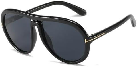 Солнцезащитные очки для женщин в крупной оправе 2027 года, модные градиентные солнцезащитные очки, стильные разноцветные очки с защитой от УФ-излучения UV400 MTZJH, C1black-black
Солнцезащитные очки для женщин в крупной оправе 2027 года, модные градиентные солнцезащитные очки, стильные разноцветные очки с защитой от УФ-излучения UV400 MTZJH, C1black-black