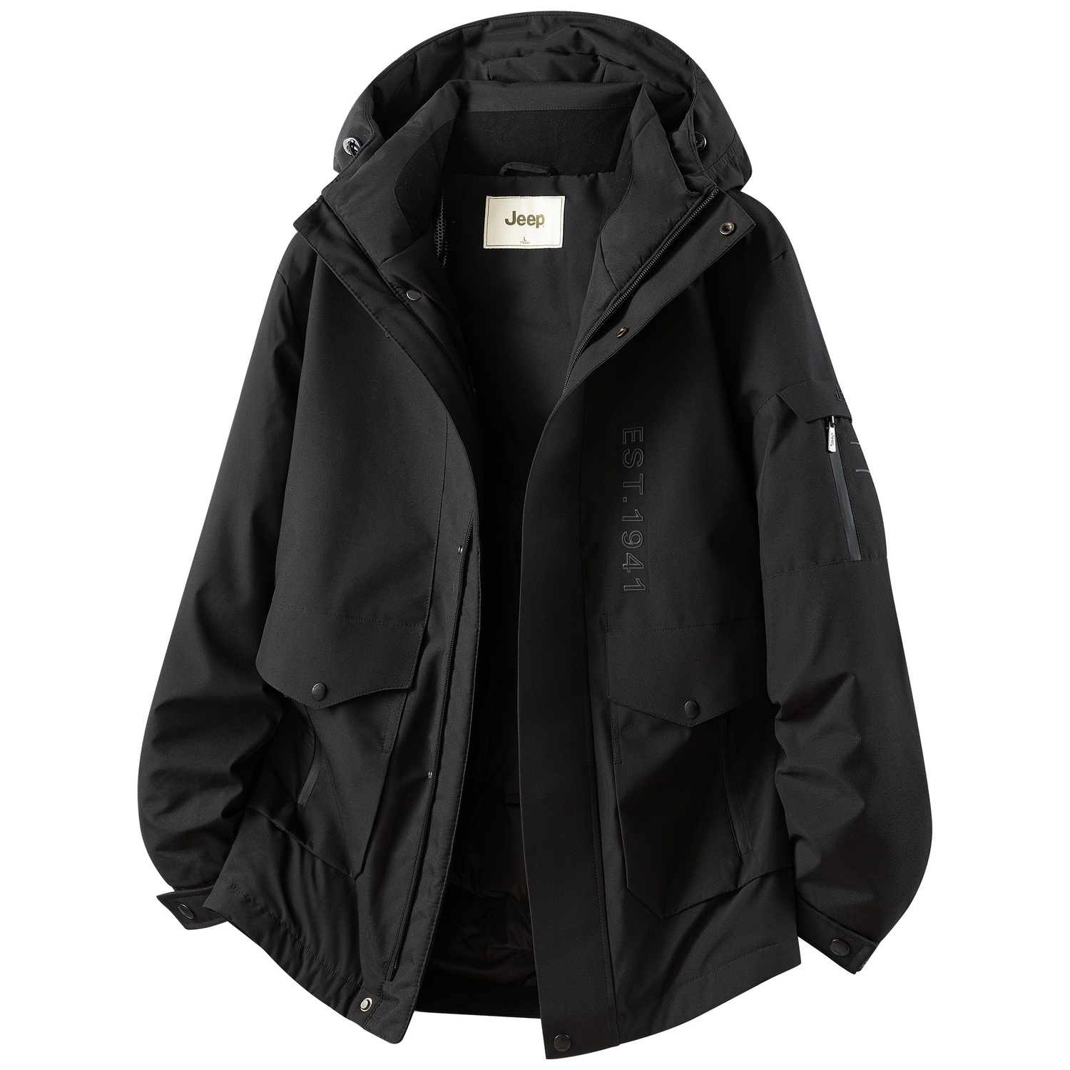 Пуховик для активного отдыха Unisex Jeep, phantom черный
Пуховик для активного отдыха Unisex Jeep, phantom черный