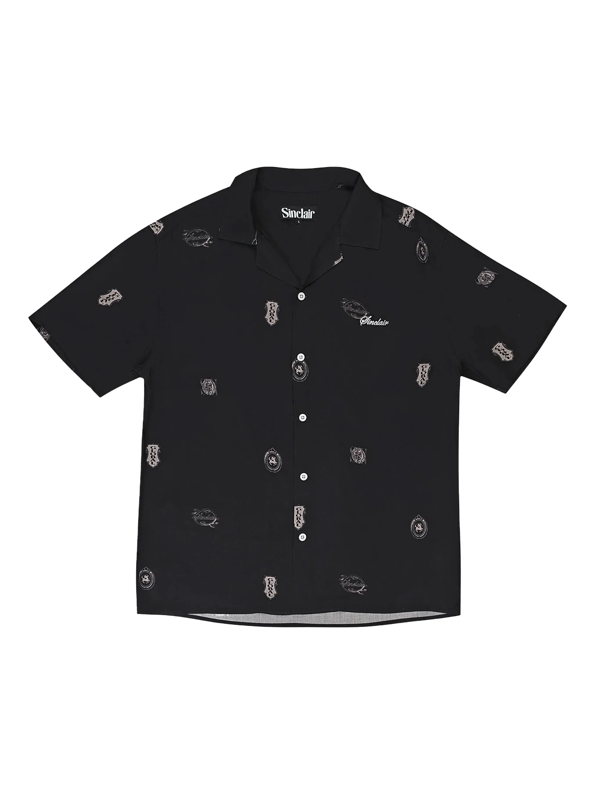 Рубашка с короткими рукавами Sinclair, черный
Рубашка с короткими рукавами Sinclair, черный