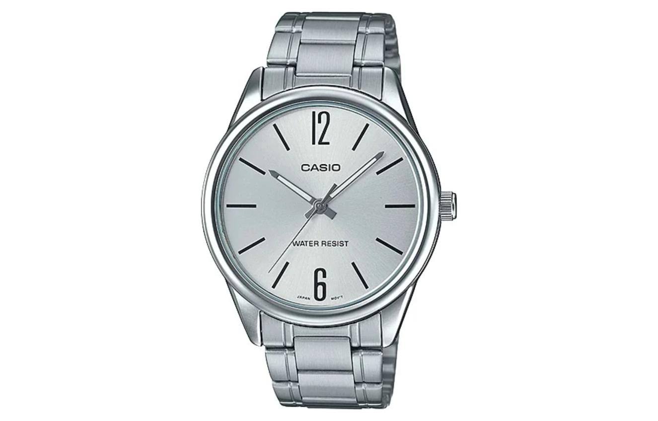 CASIO Часы G Shock MTP V005D 7B, Silver Dial
CASIO Часы G Shock MTP V005D 7B, Silver Dial