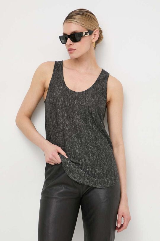 Льняной топ Pinko, черный
Льняной топ Pinko, черный