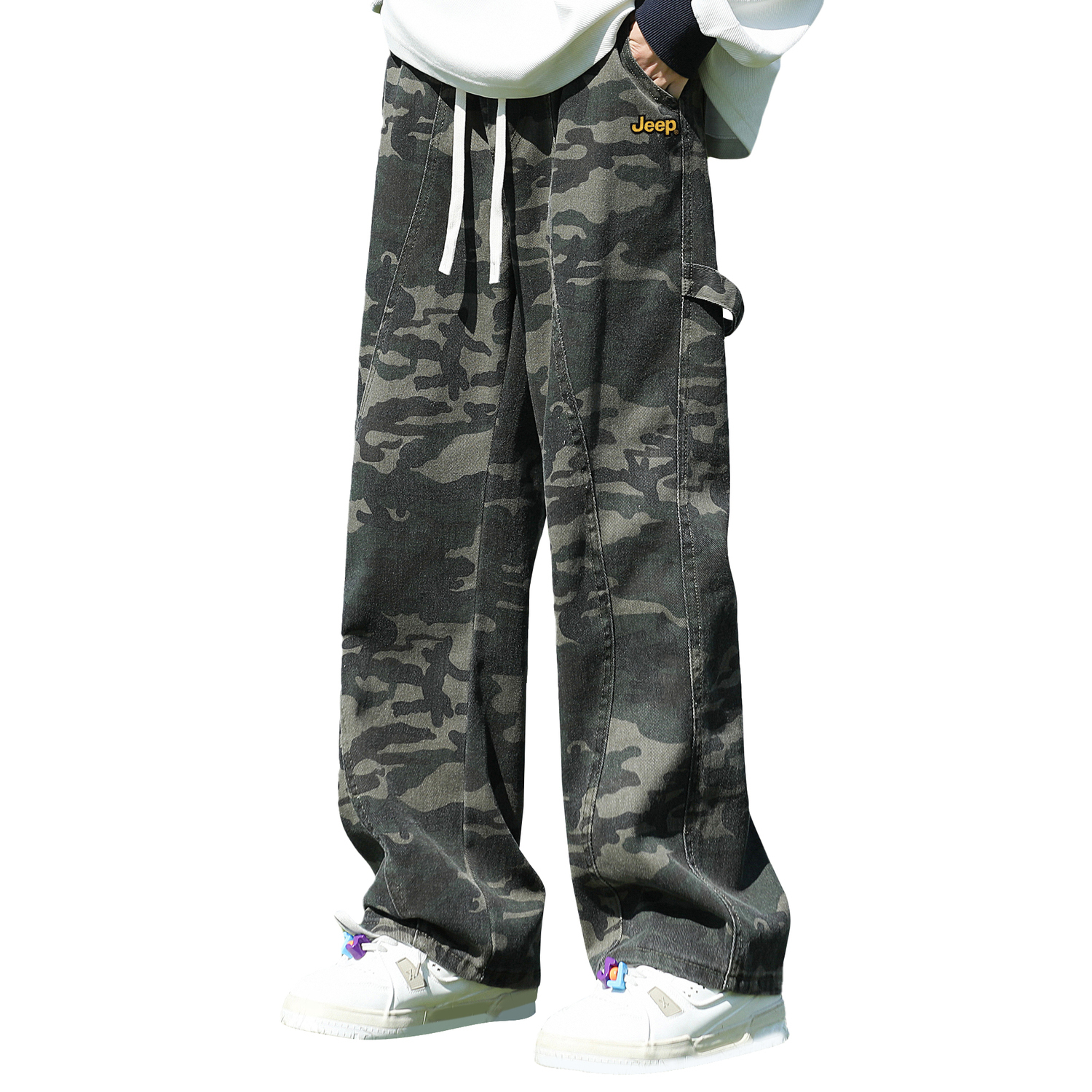 Jeep Камуфляжные брюки карго unisex gray
Jeep Камуфляжные брюки карго unisex gray